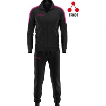 Givova Revolution Chándal TR033F-1039, tipo de producto: chándal, características: tejido ligero, diseño moderno, incluye chaqueta con cremallera y pantalones a juego, disponible en varias tallas y colores