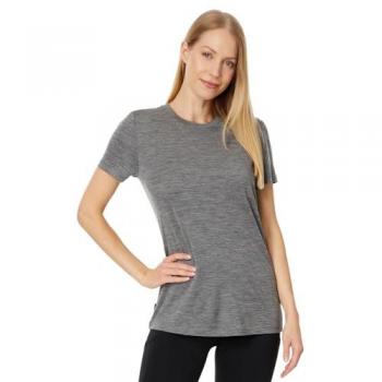 Camiseta de Manga Corta Merino 150 Tech Lite III para Mujer - Transpirable y Versátil en Color Gris