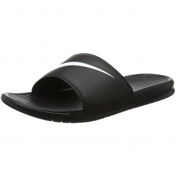 Nike Benassi Swoosh - Chanclas para Hombre, color negro