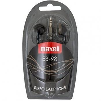 Auriculares de botón Maxell EB-98BLACK Color Negro