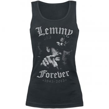 Motörhead Lemmy - Forever Top Mujer Negro S