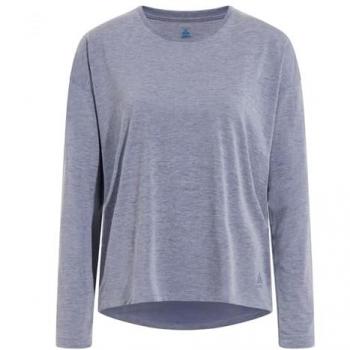 Odlo Camiseta de Manga Larga Crew Active 365 Natural Blend para Mujer
