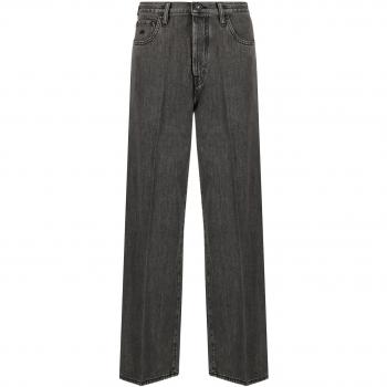Jacob Cohën Women's Wide Grace Loose Fit Jeans in Gray, Size W28