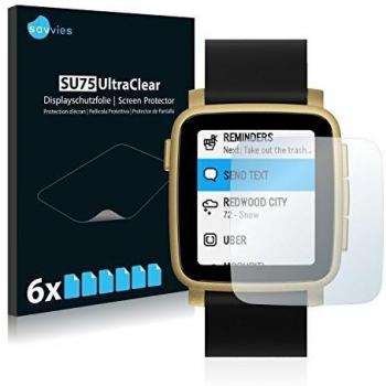 savvies Protector Pantalla Compatible con Pebble Time 2