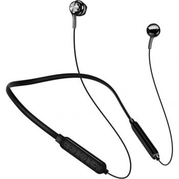Auriculares Inalámbricos Bluetooth Deportivos con Banda para el Cuello y Magnéticos, Estéreo para Música y Teléfono Móvil
