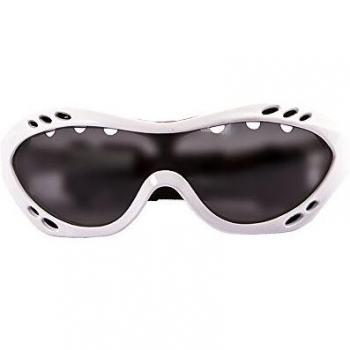 Ocean Sunglasses Costa Rica - Gafas de Sol polarizadas - Montura : Blanco Brillante - Lentes : Ahumadas