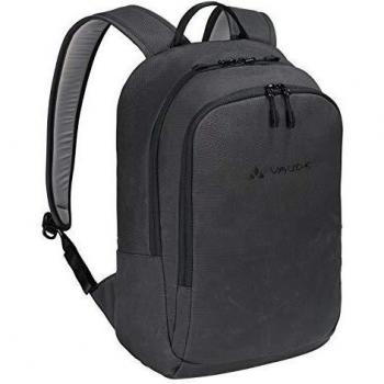 Vaude Petali Waxed Mochila Tipo Casual, 42 cm, 15 litros, Phantom Black