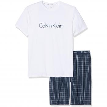 Calvin Klein S/S Crew Neck W/Short, Conjuntos de Pijama para Hombre