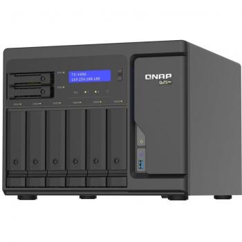 QNAP TS-H886-D1602-8G NAS Torre Ethernet Negro