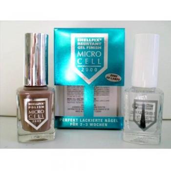 Microcell 2000 Shellfix Resistant Gel Finish Lacas de uñas 22 ml F3 Light Grey
