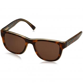 Dolce & Gabbana DG4284 Plastic Full Rim Brown Mirror Lens Sunglasses