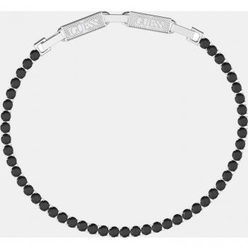 Pulsera de hombre Guess Eternity en acero inoxidable con detalles de cristal