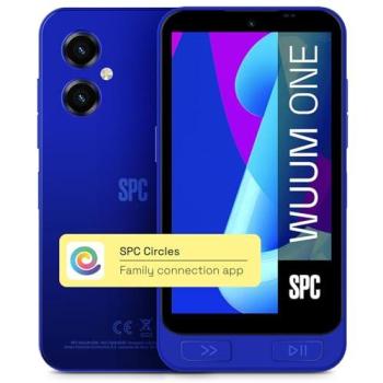 Smartphone Infantil SPC Wuum One 4G con GPS, Chat Seguro y Control Parental, Android, 13MP, 64GB - Azul