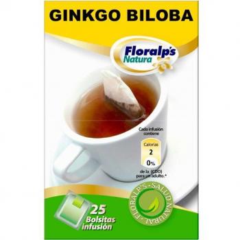Té Floralp's Natura Ginkgo Biloba con 25 Filtros