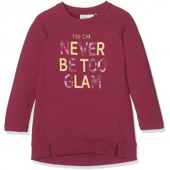 NAME IT Nitdiolo Ls Swe Tunic Bru F Mini, Camisa Manga Larga para Niñas, Rosa