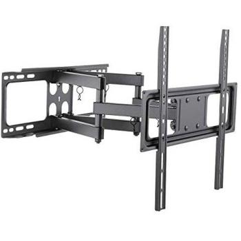 Metronic 451066 - Soporte Para Monitores Y Tv De 42-55 106-140Cm, Inclinable, Orientable Y Desplegable, Negro