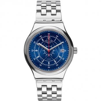 Swatch - Reloj Sistem Boreal Again con correa color gris de acero inoxidable