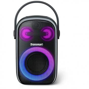 Tronsmart Halo 100 Altavoz Bluetooth Portátil 5.3, 60W, Luces LED, Waterproof IPX6, 18H de Reproducción, Sonido Estéreo, Powerbank y App para exteriores