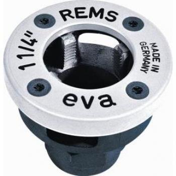 Cabezal roscar R 1/2 Rems para cortar y cambiar Rapider 1/2 Tube Rush, cónico en ISO 7-1 derecho