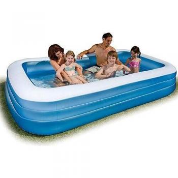 Piscina Hinchable Rectangular 305 X 183 X 56 Cm para Jardín - Piscina Familiar