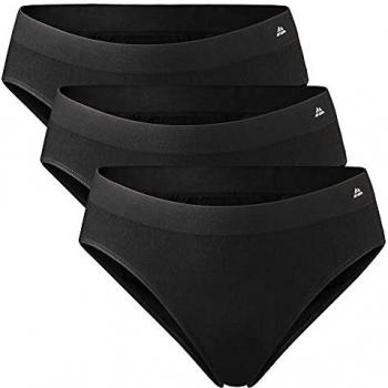 DANISH ENDURANCE Braguitas de Bambù para Mujer Pack de 3