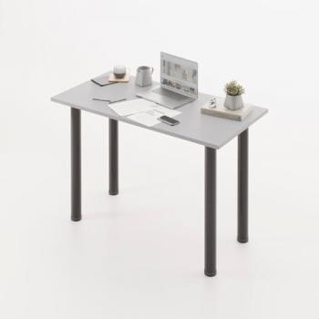 Mesa Escritorio Oyun de Aluminio LAN con Patas Negras (119x60x75 cm) - Plykit