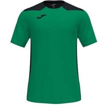 Joma Championship VI Men's Short Sleeve Football T-Shirt Green Black