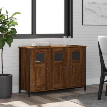 Aparador de madera de ingeniería 100x35x70 cm