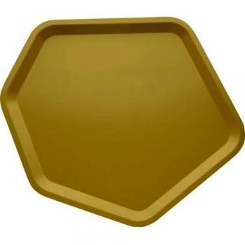 Alessi Territoire Bandeja Hexagonal, Amarillo Arena