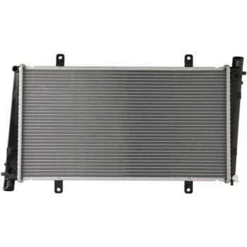 Radiador NISSENS 65551A para refrigeración del motor, compatible con vehículos, fabricado en aluminio, con alta eficiencia térmica y diseño optimizado para un mejor flujo de aire