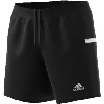 Adidas T19 KN SHO W Pantalones Cortos de Deporte, Mujer, Black/White, 2XS