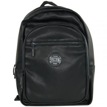 A.G. Spalding & Bros Sleek Black Pro Backpack For Men - Black Polyethylene Backpack