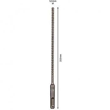 BOSCH 2608576112 - Broca SDS-PLUS-7X: 5,5x150x215