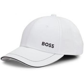 Gorra BOSS para Hombre 50492716 Woven Blanca, Casual, Algodón, Talla Única