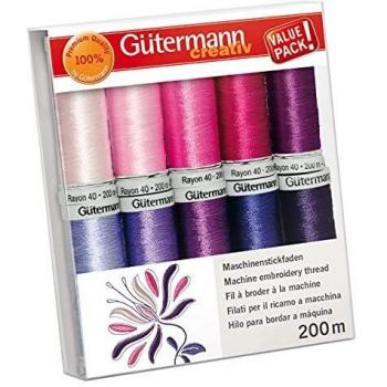 Gutermann Thread Set, Multi-Colour, 2 x 10 x 11.5 cm