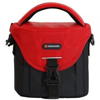 Vanguard BIIN II 14RD - Bolsa de Hombro, Color Negro y Rojo