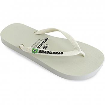 Chanclas Clásicas Brasileñas Mujer SS19 Infradito Blanco EU 40-41