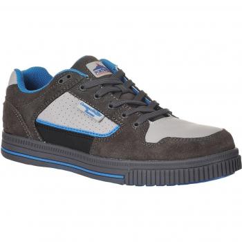 Portwest FC50 - S1P Zephyr escotado Trainer, color Azul, talla 45
