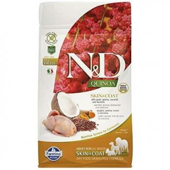 Linea Quinoa pienso perro Ágata Quinoa Coco Shyam farmina N & D