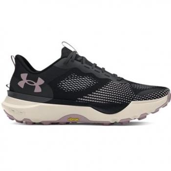 Zapatillas de Trail Running Under Armour Infinite Pro Trail negras y rosas - Talla 44