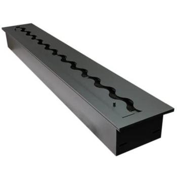 Bruciatore de Bioetanol Empotrable Fala 200 con Contenedor de Seguridad - 150 cm, Capacidad 12.7L