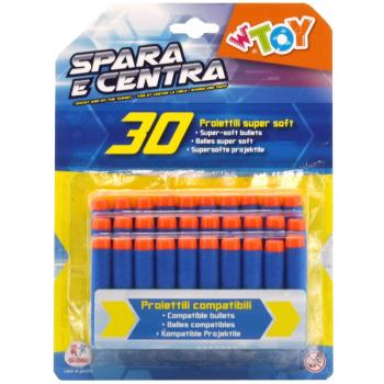 Juguetes de Armas con Proyectiles Blandos - 30 Piezas