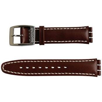 Swatch Correa de Reloj de Cuero 'Uomo d'Onore' **Correa Sólo**