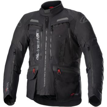 Alpinestars Chaqueta Bogota' Pro Drystar Negra, chaqueta textil impermeable para motocicletas