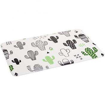 Dcasa - Alfombra Multiuso extrasuave Cactus 45x70 cm