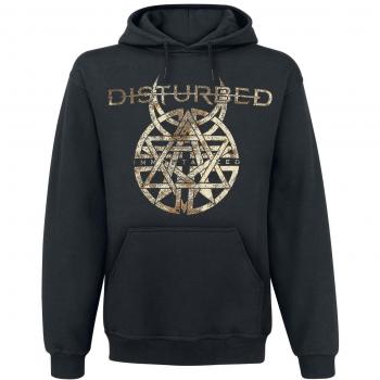 Disturbed Enlighten Sudadera con capucha Negro M