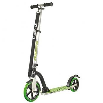 City Scooter Bold Wheel Hudora Alu 9 205 verde-negro 230mm