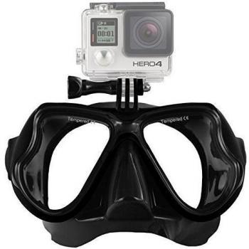 Aokon GoPro Hero4/hero3 +/3 SJ sesión mutli-function - Máscara de buceo gafas para buceo y Snorkeling