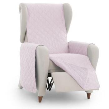 Funda de sofá práctica 1 plaza Montblanco Rosa 100 x 110 x 55 cm