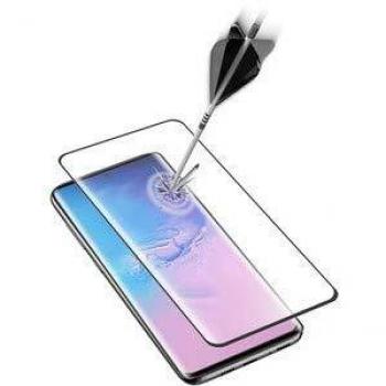 Cellularline Segundo vidrio, lámina ultra fina 3D de vidrio templado, protector de pantalla, compatible con fundas, adecuado para: Samsung Galaxy S20 Ultra